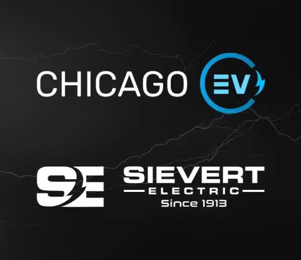 Chicago EV and Sievert logo hero